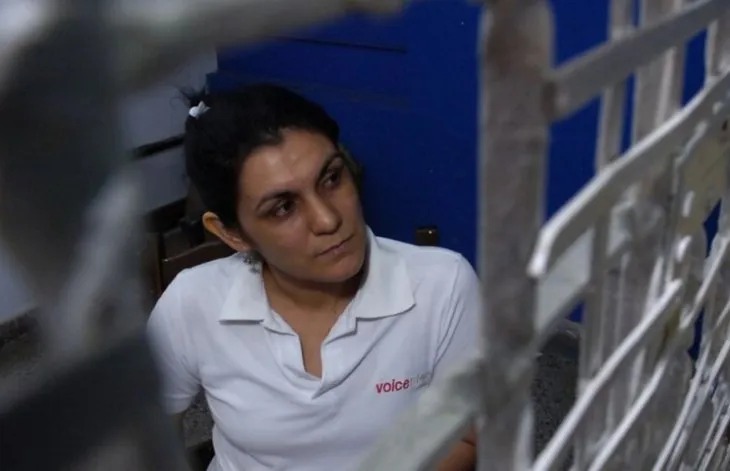 Carmen Villalba, una de las líderes del EPP, se encuentra en la cárcel del Buen Pastor.